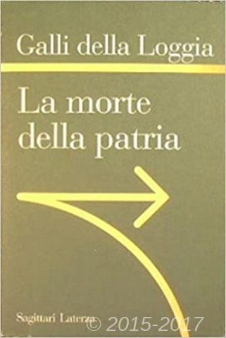 Copertina di La morte della patria